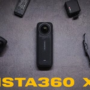 "Insta360 X4 8K 360 Action Camera - Dual-Lens 360° Capture, 8K Video, Flow State Stabilization, and AI Editing"