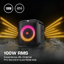 "JBL PartyBox Encore Essential - Portable Bluetooth Party Speaker with RGB Lights, 100W Output, and 10-Hour Playtime"