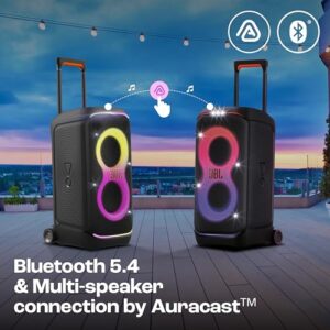 "JBL PartyBox 320 - Powerful Bluetooth Party Speaker with 240W Output, Dynamic Light Show, and 18-Hour Playtime"