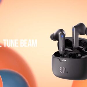 "JBL TUNE BEAM Black – True Wireless Earbuds with Deep Bass, Active Noise Cancelling, and 48-Hour Battery Life"