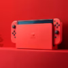 "Nintendo Switch OLED 64GB - Mario Red Edition, Special Design, Enhanced Display & Audio" - Image 3