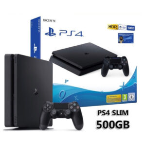 "Sony PlayStation 4 Slim 500GB Console (Digital Edition) - High-Performance Gaming, Compact Design, 500GB Storage"