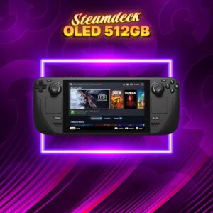 "Steam Deck OLED 512GB – Portable Gaming Console with Vibrant Display and High-Speed Storage"