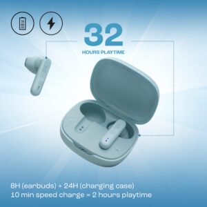 "JBL WAVE FLEX MIX – True Wireless Earbuds with Adaptive Sound, Active Noise Cancelling, and 32-Hour Battery Life"