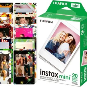 "Fujifilm Instax Mini Instant Film Pack - 20 Sheets for Instant Cameras, Vibrant and Long-Lasting Prints"