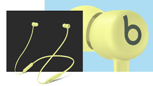 "Beats Flex Bluetooth Earphones Yellow"