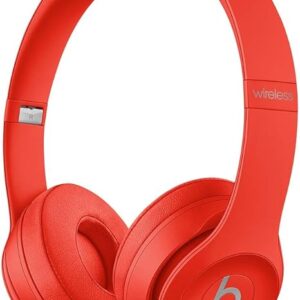 "Beats Solo3 Red Wireless Headphones"