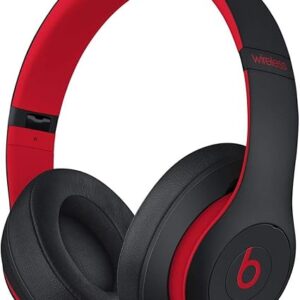 "Beats Studio3 Wireless Headphones Black Red"
