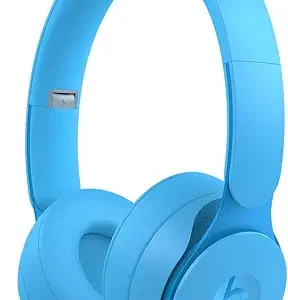 "Beats Solo Pro Light Blue Noise Cancelling Wireless Headphones"