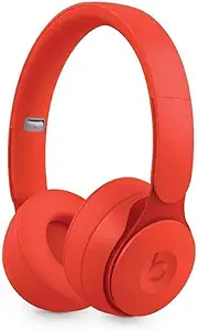 "Beats Solo Pro Red Noise Cancelling Wireless Headphones"