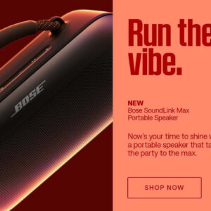 "Bose SoundLink Max Speaker with Deep Bass"