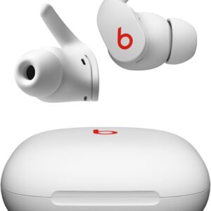"Beats Fit Pro White Earbuds"