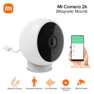 Mi Camera 2K – Magnetic Mount Smart Security Camera