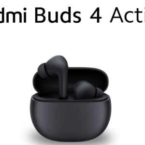 Redmi Buds 4 Active Black – Immersive Sound | Ultra-Lightweight Design | Long Battery Life