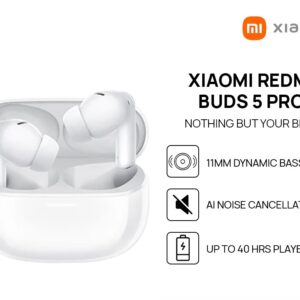 Redmi Buds 5 Pro Moonlight White – Pure Sound| Elegant Design