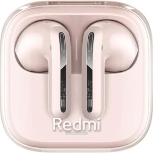 Redmi Buds 6 Active Transparent Powder | Wireless Earbuds with AI Noise Reduction & Long Battery Life