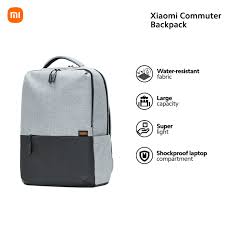 Xiaomi Commuter Backpack - Light Gray (15.6" Laptop, Water-Resistant)