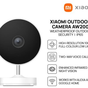 Xiaomi Outdoor Camera AW200 | 1080p HD | Motion Detection | Two-Way Audio | Weatherproof