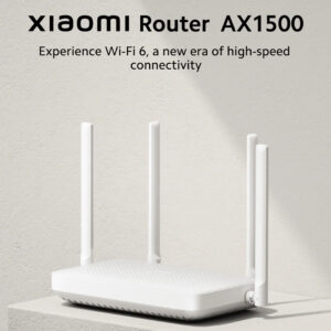 Xiaomi Router AX1500 EU – Dual-Band Wi-Fi 6, |High-Speed | Secure Wireless Router
