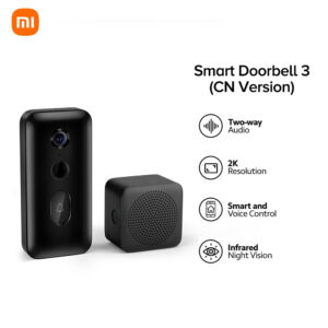 Xiaomi Smart Doorbell 3 | 2K HD Video, Two-Way Audio, Motion Detection, Smart Home Integration
