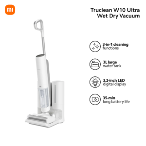 Xiaomi Truclean W10 Ultra Wet Dry Vacuum EU – Powerful 2-in-1 Cleaning Solution for Wet and Dry Surfaces