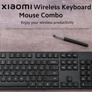 Xiaomi Wireless Keyboard and Mouse ComboErgonomic Design | Silent Typing & Clicking | Reliable Wireless Connection