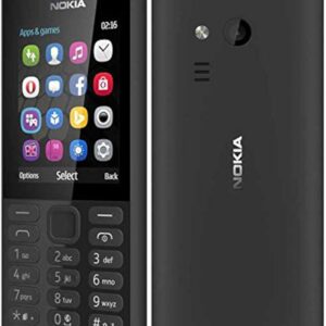 Nokia 216 (2024) 2G Dual SIM Feature Phone with Long Battery Life & Classic Keypad