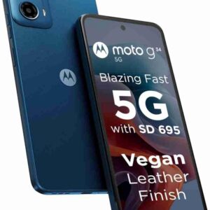 Motorola G34 – Smooth Performance & Stunning Display (8GB + 128GB, 5G)