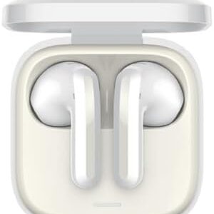 "Redmi Buds 6 Active White wireless earbuds"