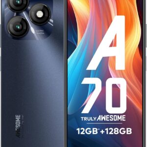 Best Price ITEL A70 A665L 4GB RAM 128GB Storage - Black EU