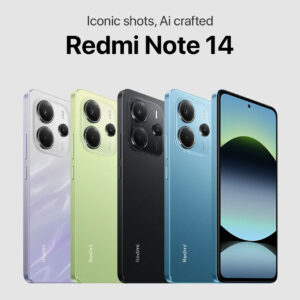 Xiaomi Redmi Note 14 LTE – 8GB RAM + 256GB Storage | High-Performance Smartphone with Long Battery Life