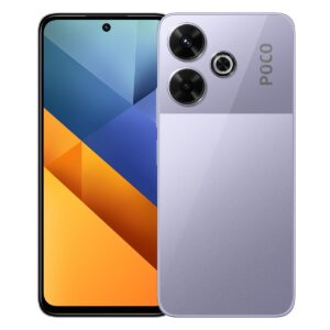 POCO M6 6GB RAM + 128GB Storage PURPLE EU – 90Hz Display | 50MP AI Camera  | 5000mAh Battery
