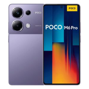POCO M6 Pro 5G 12GB RAM + 512GB Storage PURPLE EU – 120Hz AMOLED | 64MP OIS Camera | 5000mAh Battery