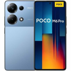 POCO M6 Pro 5G 8GB RAM + 256GB Storage BLUE EU – 120Hz AMOLED | 64MP OIS Camera | 5000mAh Battery
