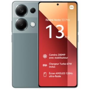 Xiaomi Redmi Note 13 Pro 4G 12GB RAM 512GB Storage - Green EU