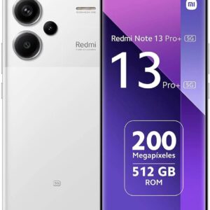 Redmi Note 13 Pro+ 5G (12GB RAM + 512GB Storage) White - 200MP Camera | 120Hz AMOLED | 120W Fast Charging | 5G Speed (EU Version)