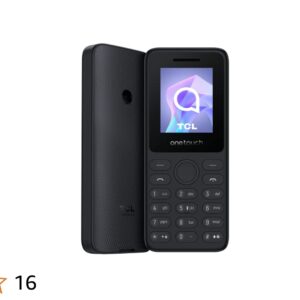 TCL Onetouch 4021 2G Dual SIM Feature Phone - T9 Keypad , Dual SIM (2G GSM 900/1800 MHz) , 000mAh (Removable)