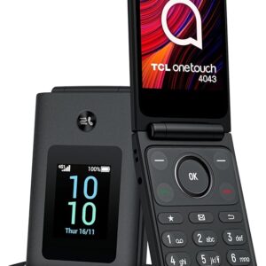 TCL Onetouch 4043 LTE 5G Dual SIM Smartphone – Fast Connectivity, HD Display & Long Battery Life, 4000mAh (Non-removable)